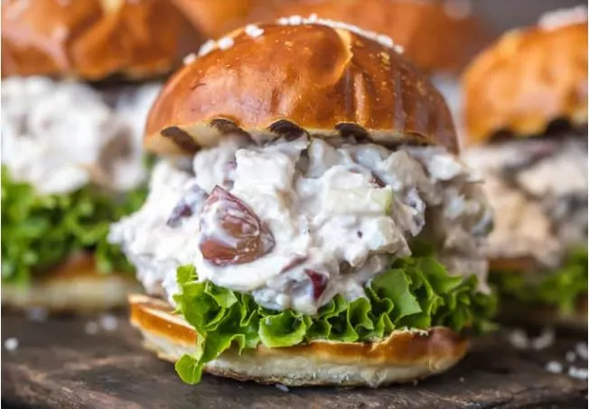 chicken salad sliders