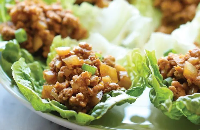 chicken lettuce wrap