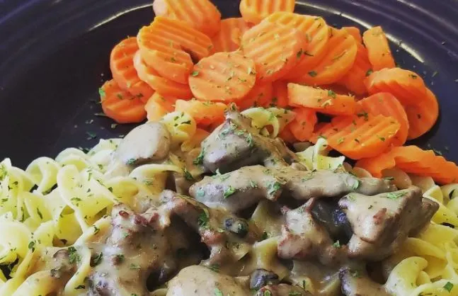 Mushroom Stroganoff