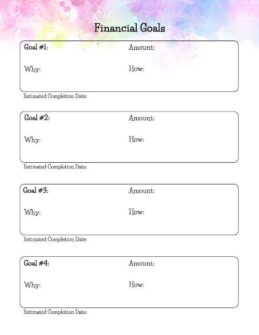 Instructions for Budget Printables - The (mostly) Simple Life
