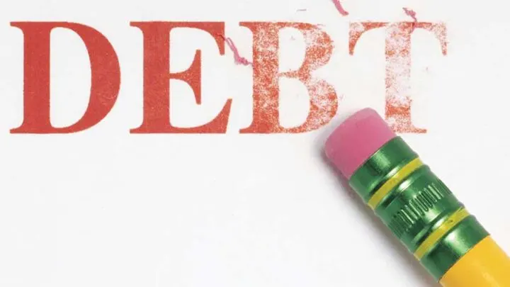 pen erasing debt