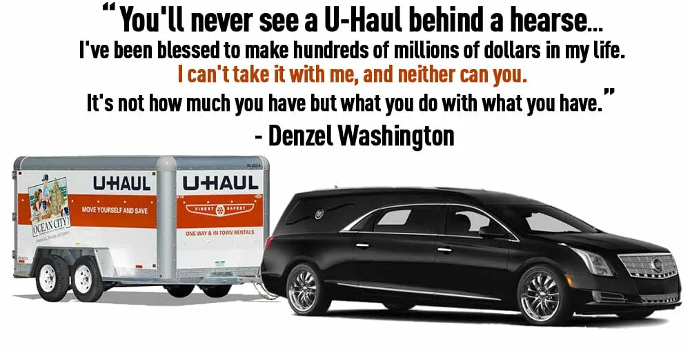 hearse and u-haul image