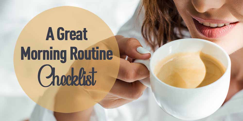 morning routine checklist