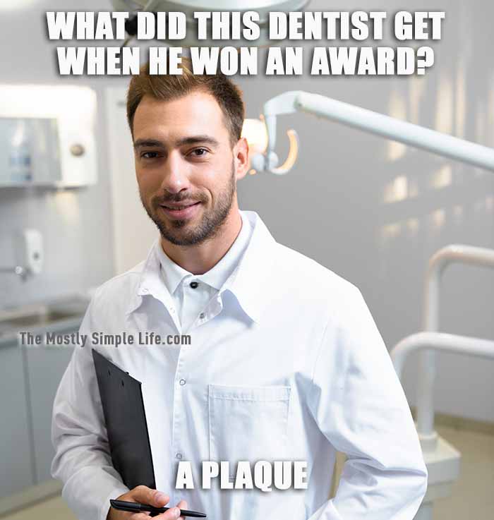 dentist award joke