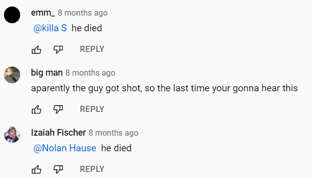 youtube comments about deez nuts guy