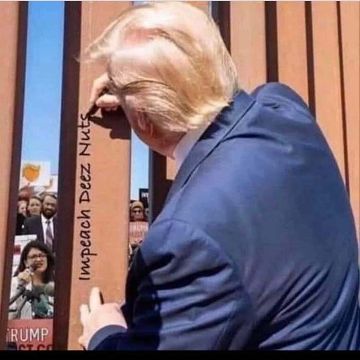 trump writing on mexican wall