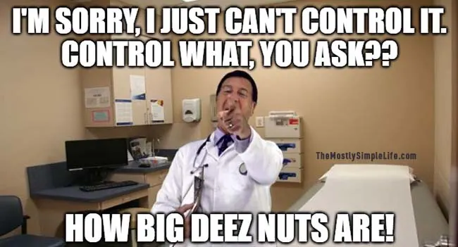 deez nuts meme with dr chewon 5