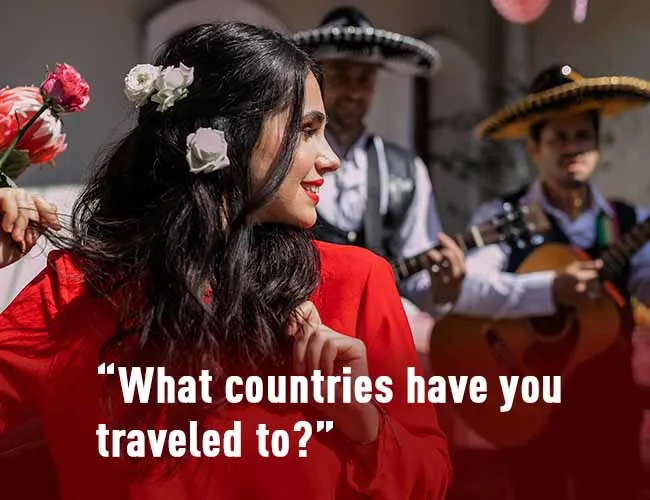 what countries have you traveled to