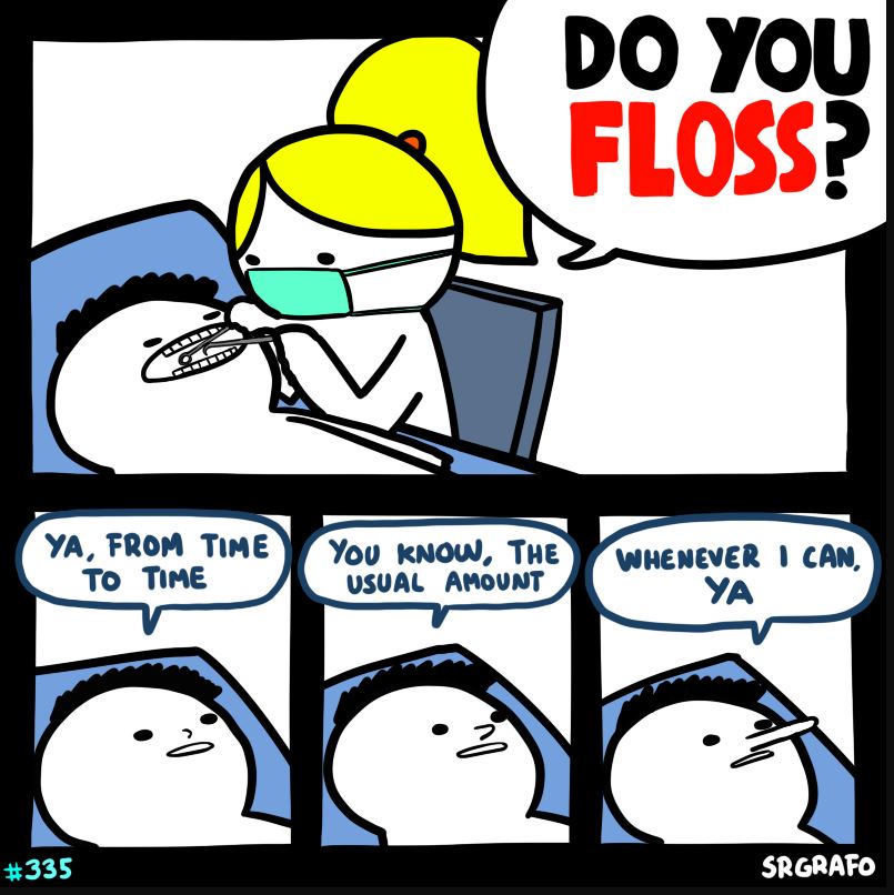 do you floss joke