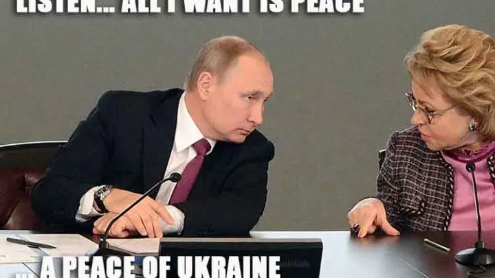 putin peace meme