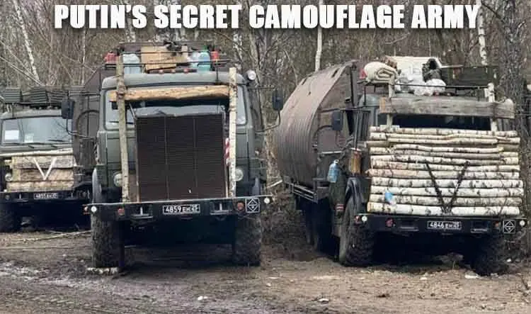 putin's secret army joke