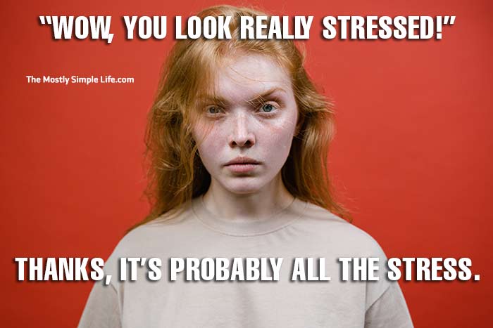 mental health meme about stress