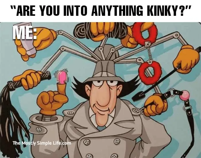 kinky meme with Inspector Gadget 