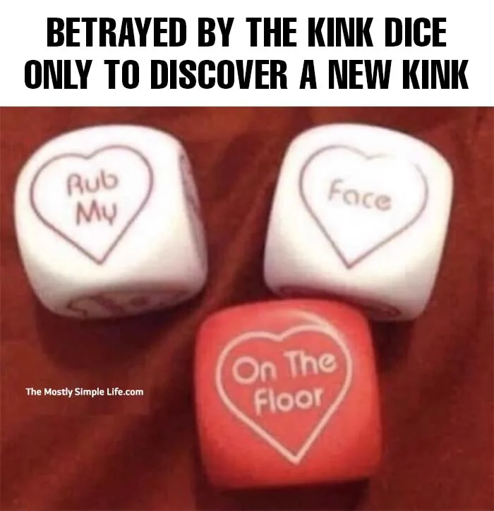 kinky meme with dice betrayal