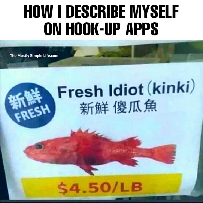 kinky meme with joke about dating apps 
