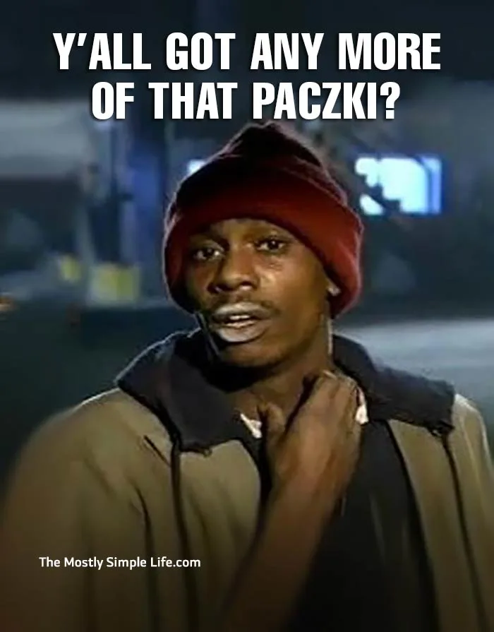 polish meme about paczki