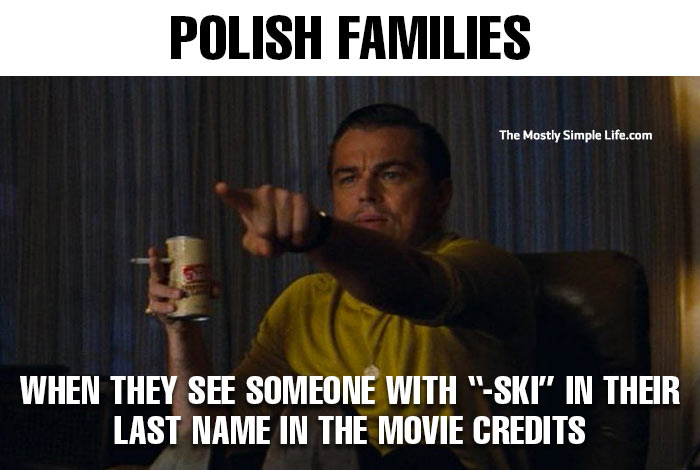 polish meme about movie credits