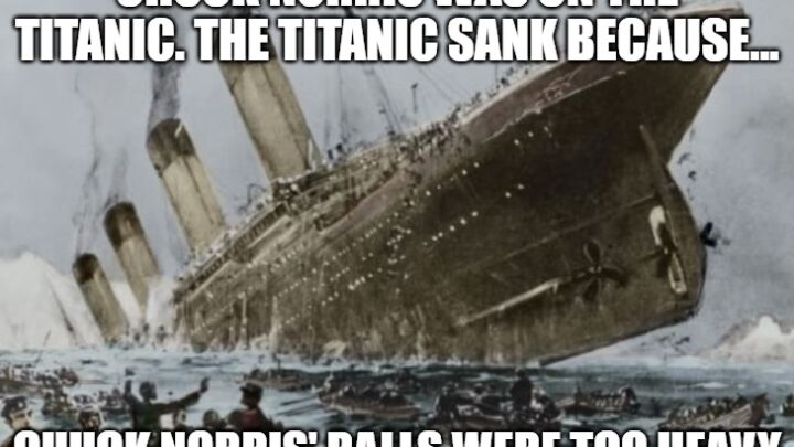 Titanic sinking