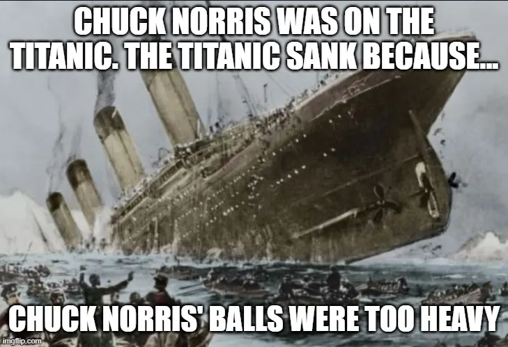 Titanic sinking