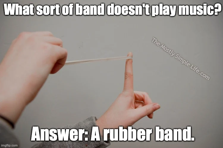 rubber band music riddle