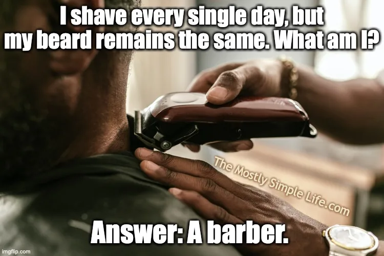 barber shave riddle