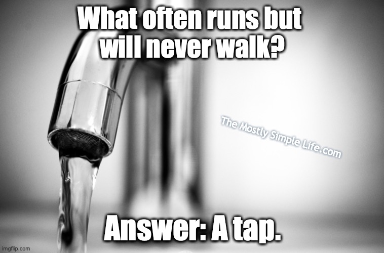 tap runs riddle