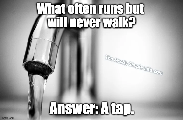 tap runs riddle