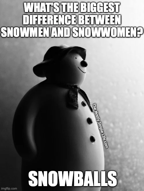 Snowballs joke