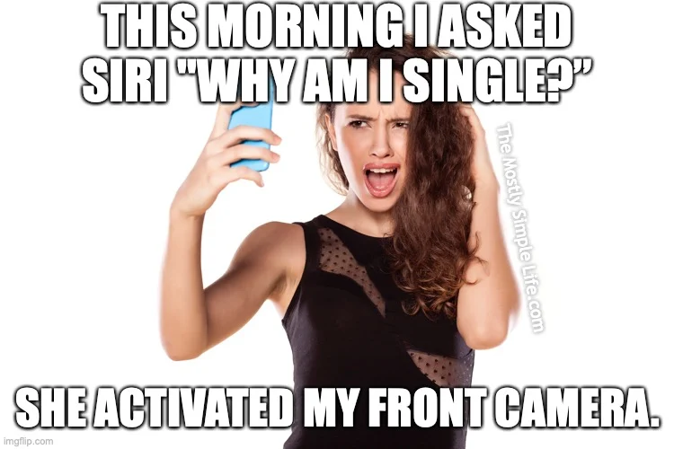 Siri single joke