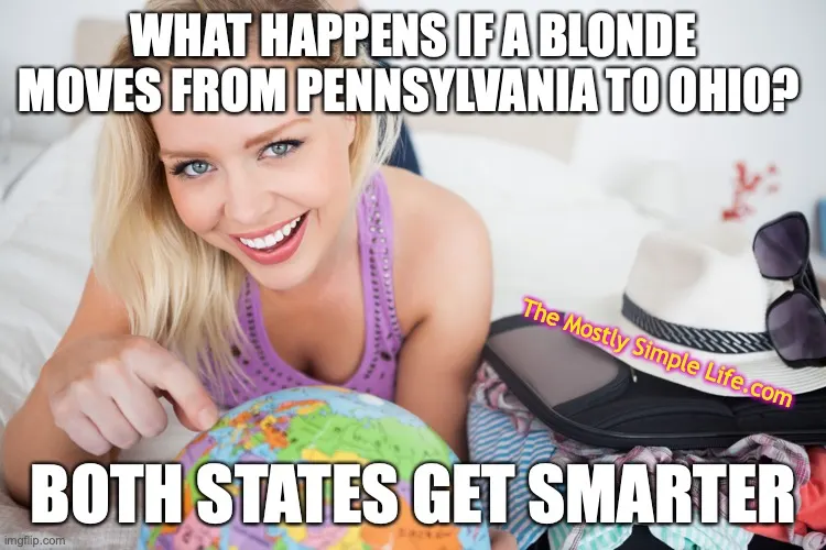 ohio blonde joke