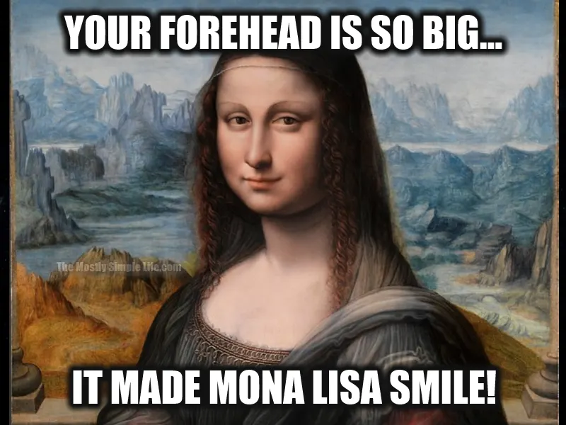 Mona Lisa image.