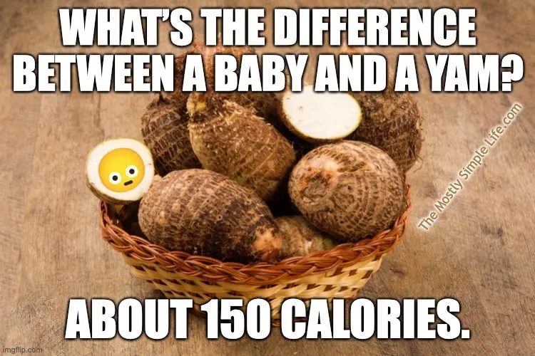 Yam baby joke