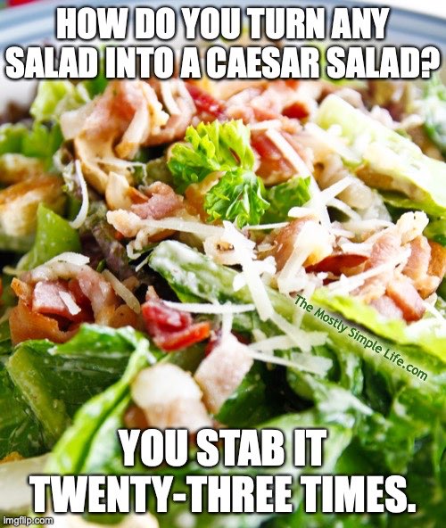 Caesar joke