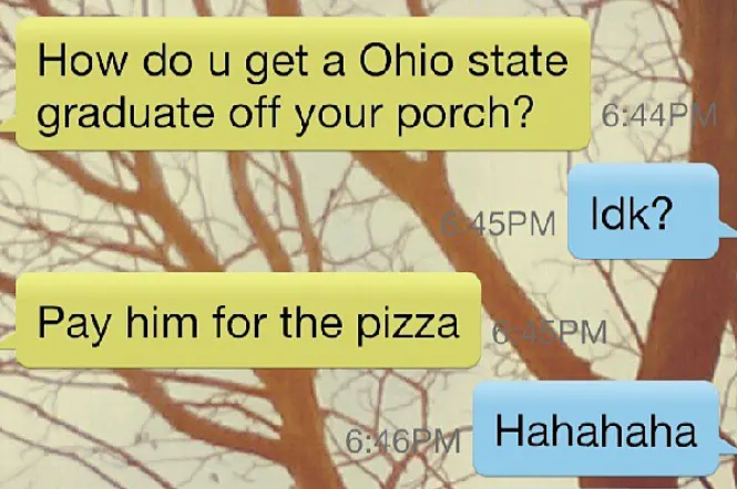 ohio state graduate joke