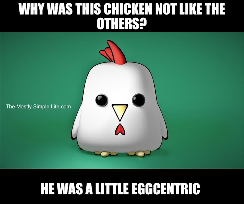 Eggcentric Chicken Joke