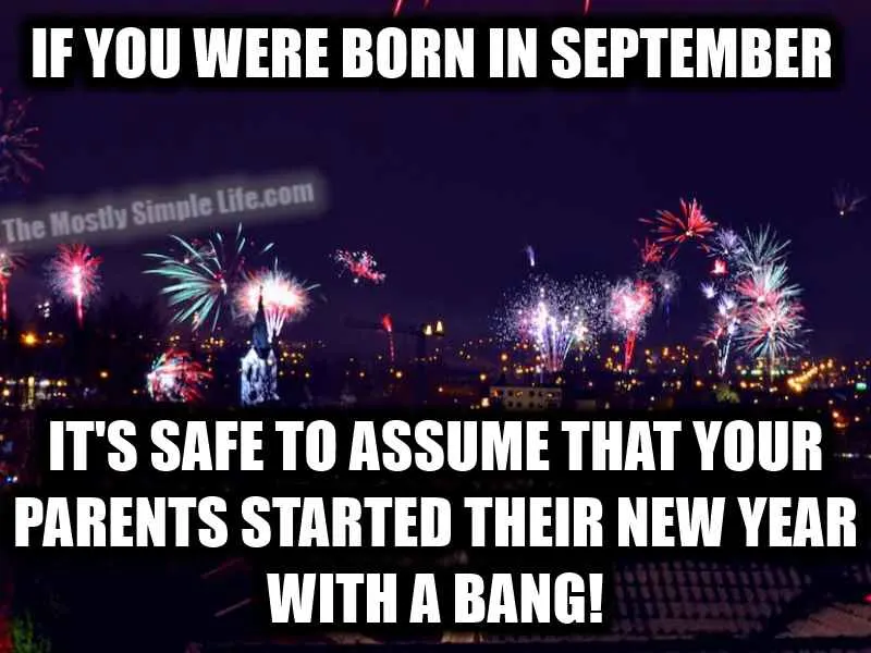 fireworks joke about people being born in september
