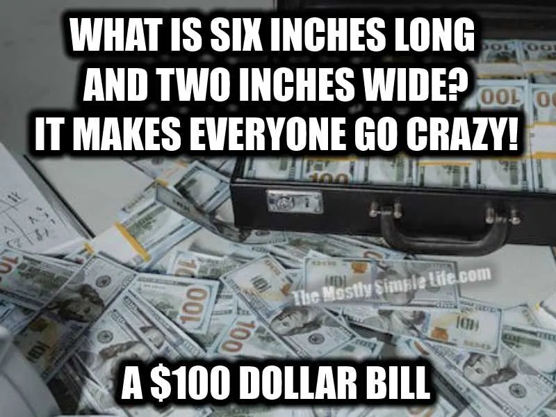 $100 dollar bill joke