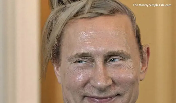 Putin feeling cute meme