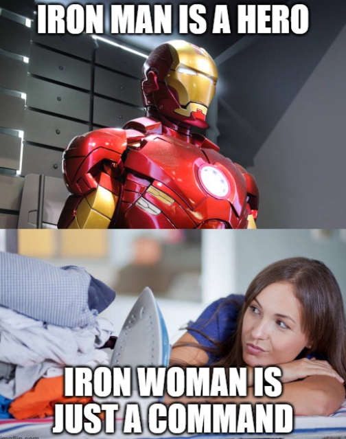 iron man meme joke