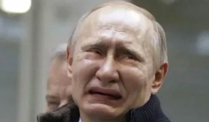 putin crying meme