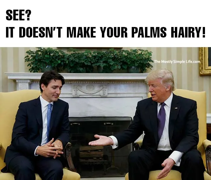 donald trump meme with justin trudeau