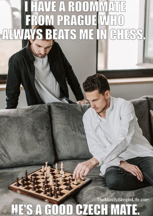 Chess game.