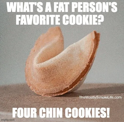 Fortune cookie.