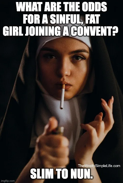 Nun image.