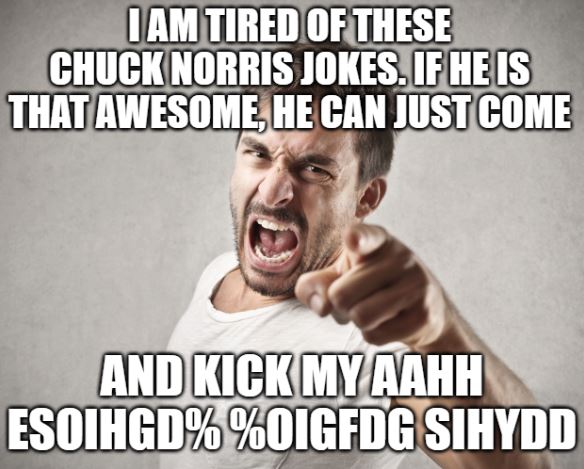 meme about being tired of these chuck norris jokes