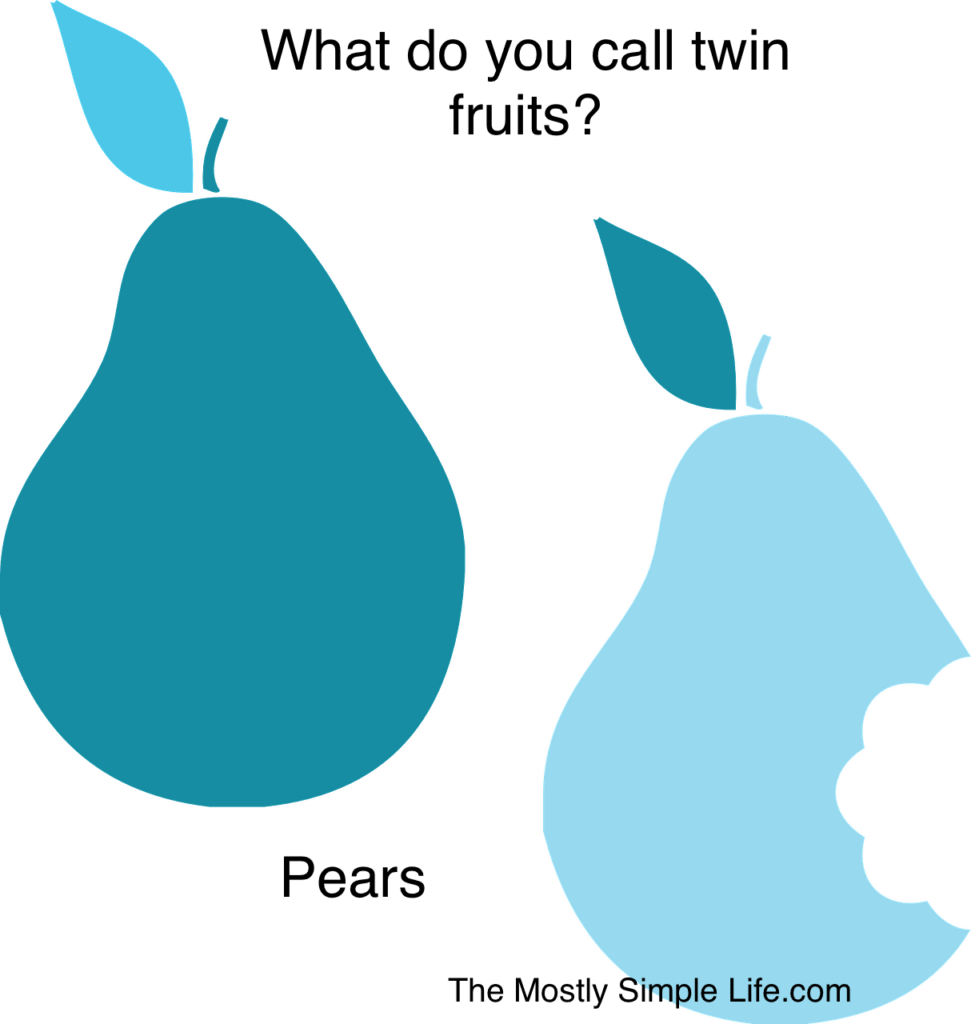 Pear of twins