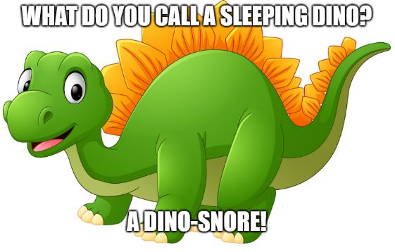 dino-snore joke