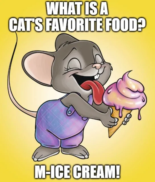 cat's favorite food joke