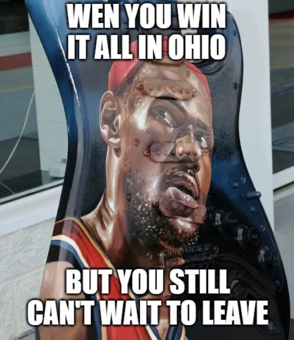 ohio lebron james meme