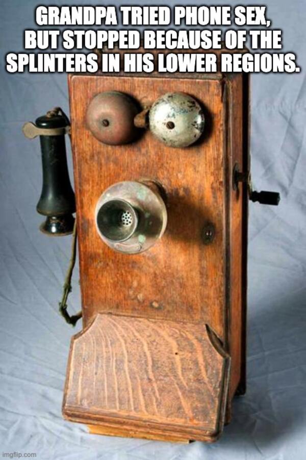 Old Fashioned telephone.